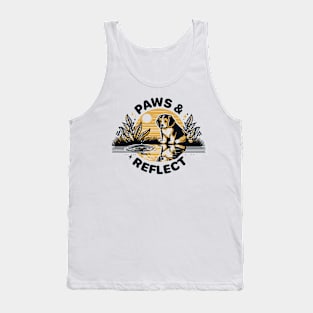 Paws and Reflect Dog Tank Top